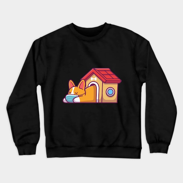 Essential Dog Corgi Good Aim Dog Crewneck Sweatshirt by Cats Cute 